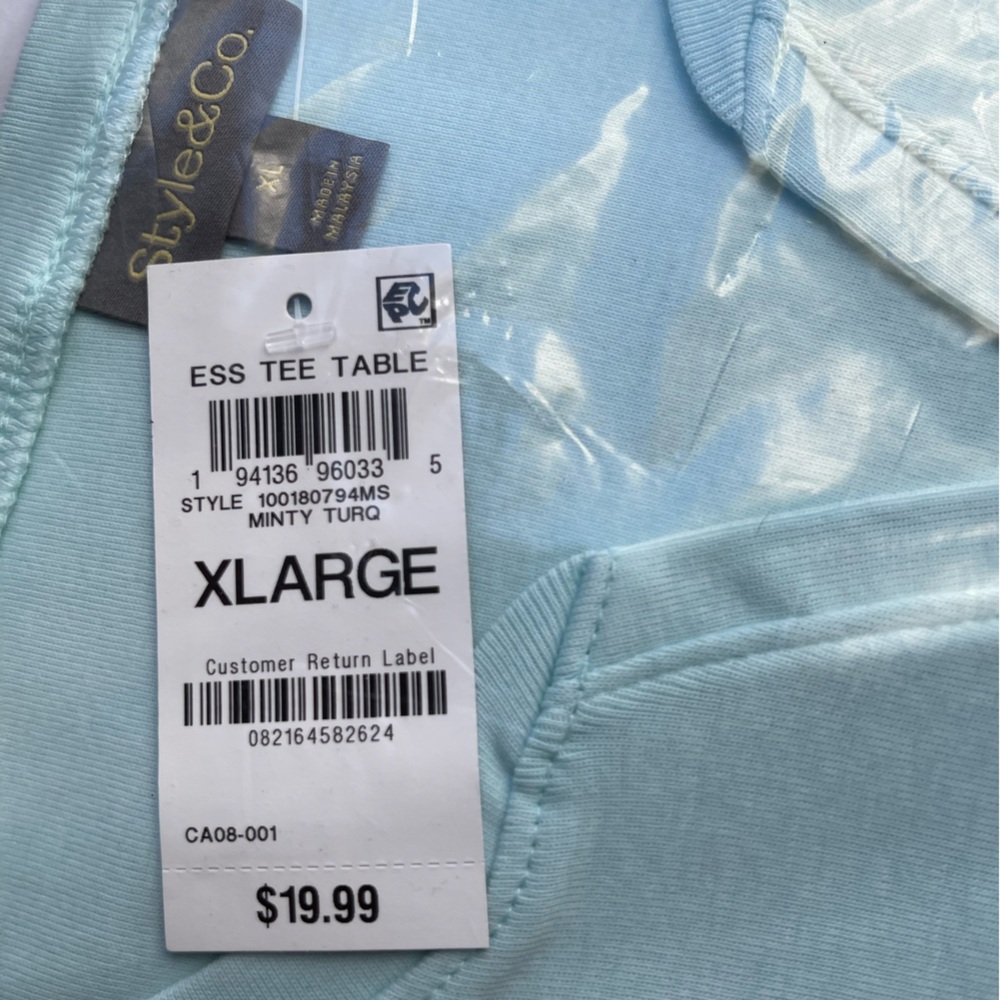Style & Company XL Shirt